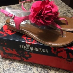 NEW IN BOX FERGALICIOUS SANDALS